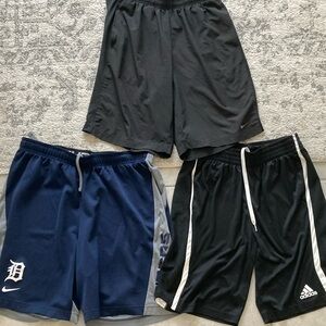 Men’s size L Athletic shorts bundle